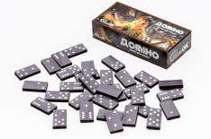 Доміно PuzzleOk в дерев'яній коробці  р.15x7x3,2 см Puz-22929