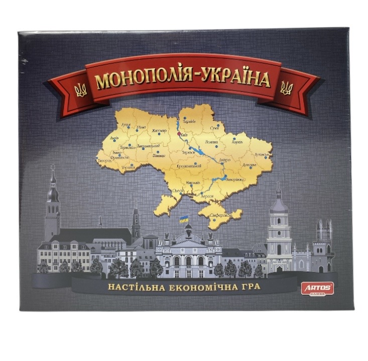Настільна гра ARTOS - Монополія Україна 0734