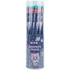 Олівець графітний тригранний з гумкою Kite Be Friends K26-046-1