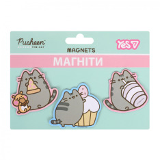 Магніти фігурні Yes Pusheen Snack time 3 шт 708548