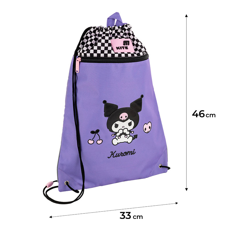Сумка для взуття з кишенею Kite Kuromi HK26-601M-11. Фото 2