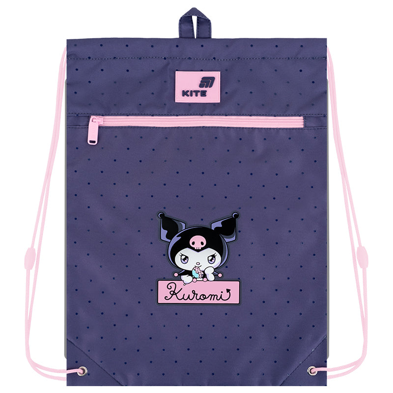 Сумка для взуття з кишенею Kite Kuromi HK26-601M-9. Фото 3