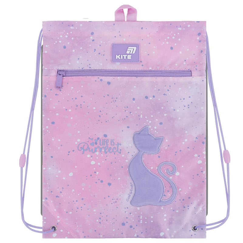 Сумка для взуття з кишенею Kite Catsline K26-601M-1. Фото 3