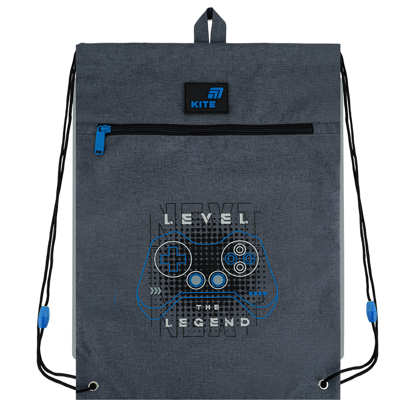 Сумка для взуття з кишенею Kite Level UP K26-601M-15. Фото 3