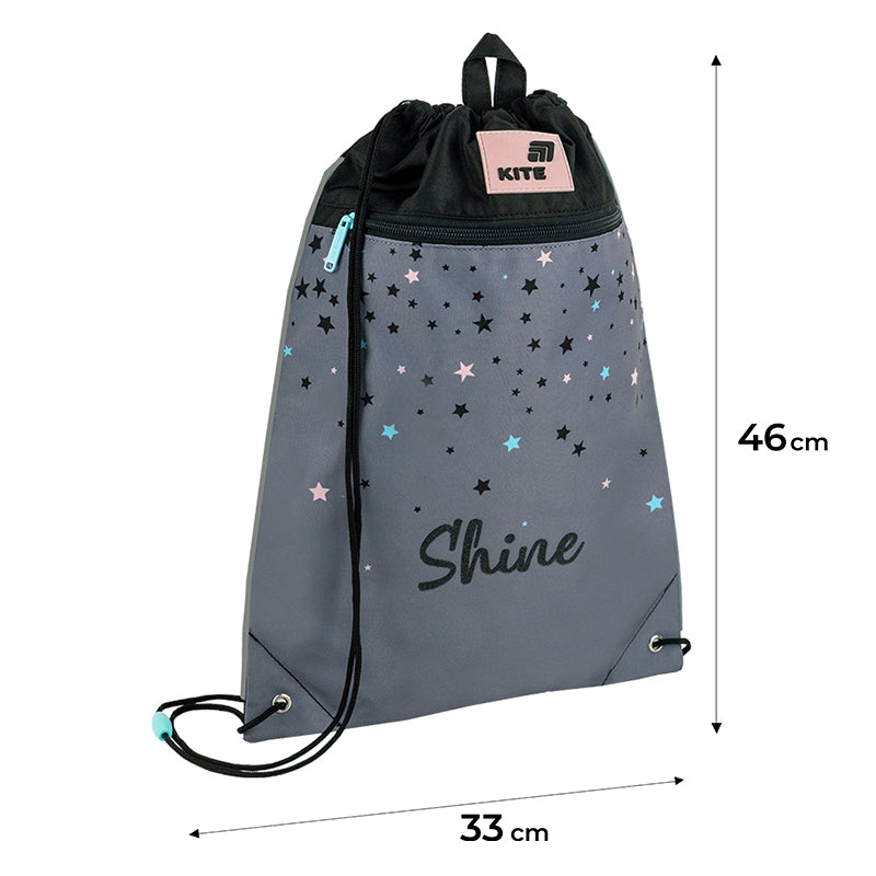 Сумка для взуття з кишенею Kite Shine K26-601M-26. Фото 2