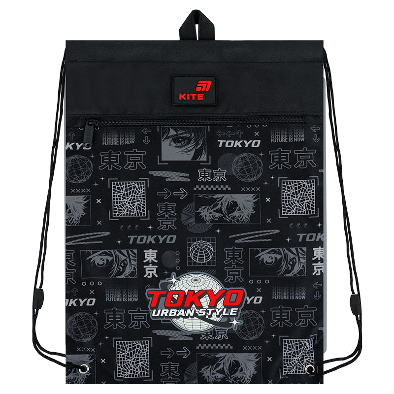 Сумка для взуття з кишенею Kite Tokyo K26-601M-36. Фото 3
