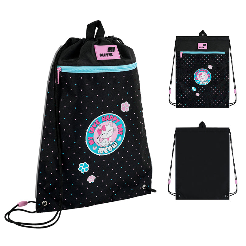 Сумка для взуття з кишенею Kite Pretty Kitty K26-601M-38