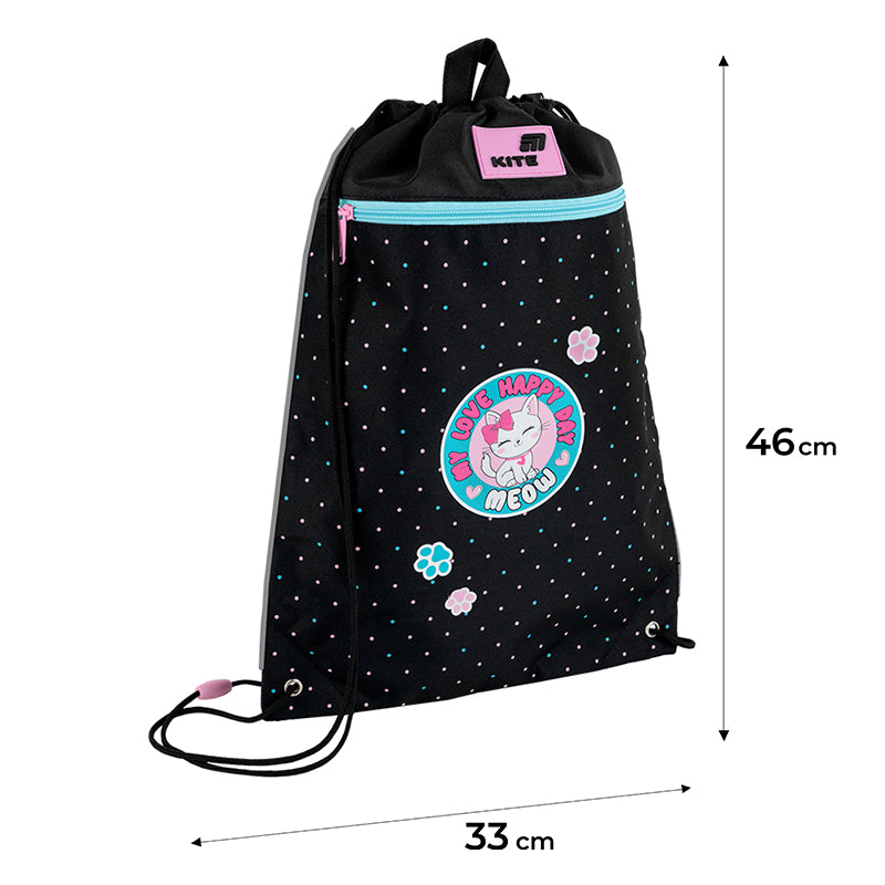 Сумка для взуття з кишенею Kite Pretty Kitty K26-601M-38. Фото 2