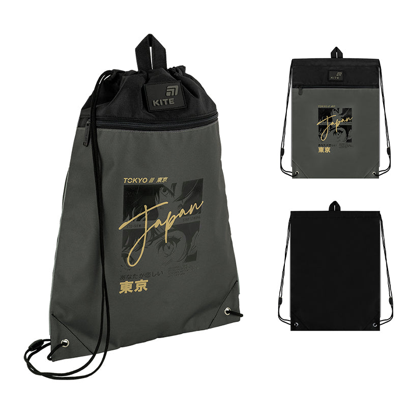 Сумка для взуття з кишенею Kite Tokyo Vibe K26-601M-50