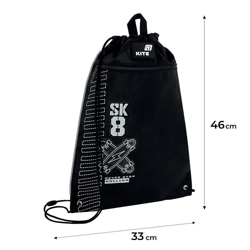 Сумка для взуття з кишенею Kite Skate K26-601M-6. Фото 2