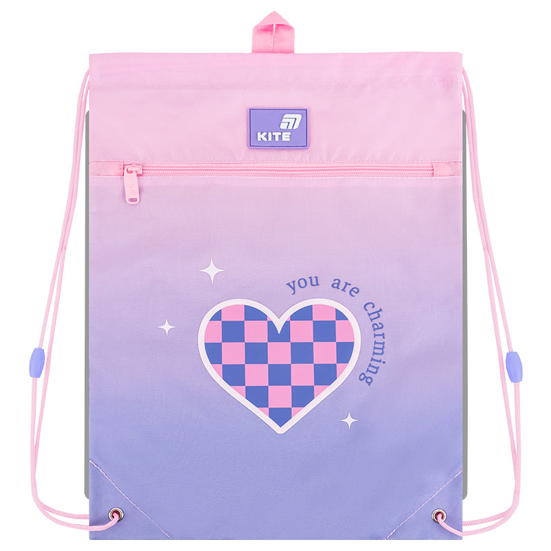 Сумка для взуття з кишенею Kite Charming K26-601M-9. Фото 3
