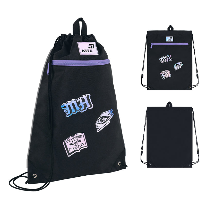 Сумка для взуття з кишенею Kite Monster High MH26-601M-1