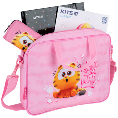 Шкільна текстильна сумка Kite Garfield GF26-589. Фото 6