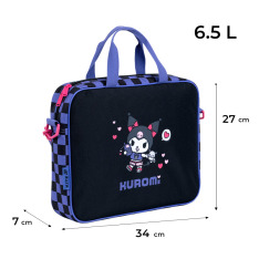 Шкільна текстильна сумка Kite Kuromi HK26-589-1. Фото 2