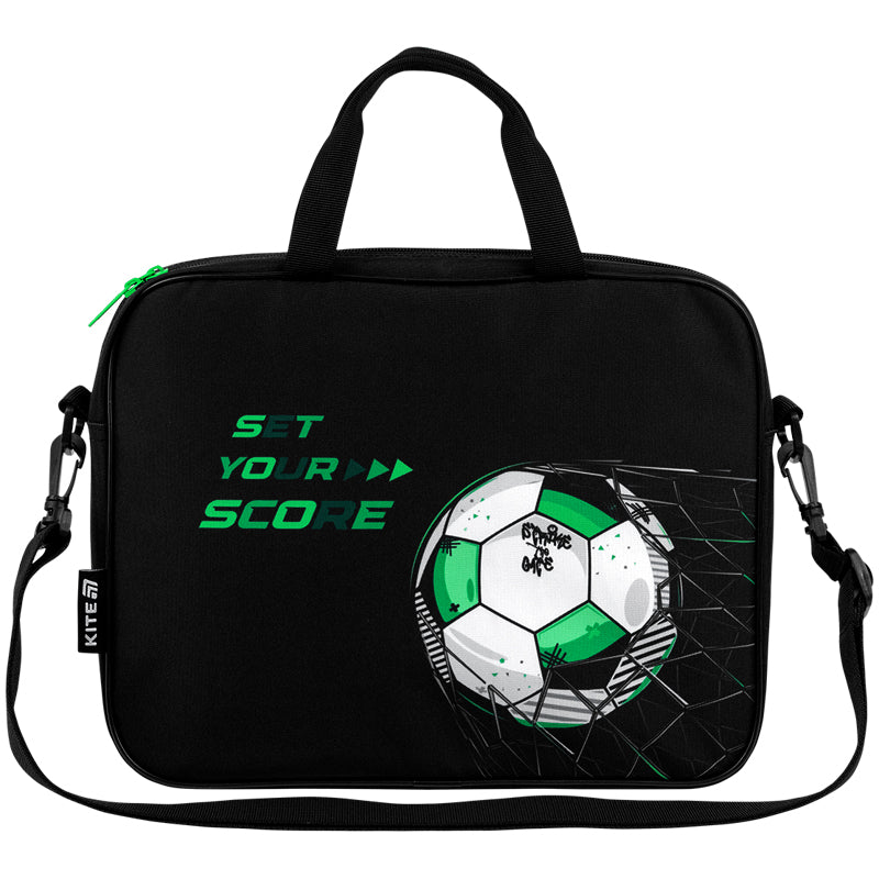Шкільна текстильна сумка Kite Football K26-589-2. Фото 3