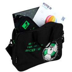 Шкільна текстильна сумка Kite Football K26-589-2. Фото 5