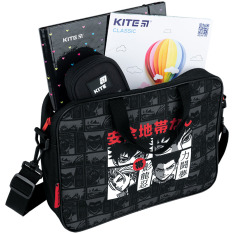Шкільна текстильна сумка Kite Anime K26-589-3. Фото 5