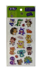3D наліпки ZiBi Лісові малюки KIDS Line ZB.63361