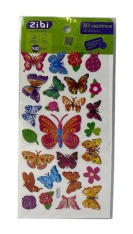 3D наліпки ZiBi Метелики мікс 3 KIDS Line ZB.63372