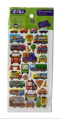 3D наліпки ZiBi Міський транспорт Kids Line ZB.63385