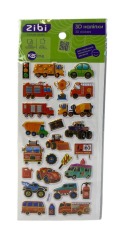 3D наліпки ZiBi Великі автівки KIDS Line ZB.63393