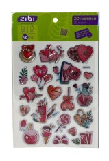 3D наліпки ZiBi Солодке кохання KIDS Line ZB.63402
