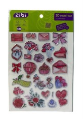 3D наліпки ZiBi Романтичне кохання KIDS Line ZB.63405