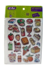 3D наліпки ZiBi Смаколики KIDS Line ZB.63408
