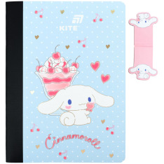 Блокнот з магнітною закладкою Kite Cinnamoroll CR26-192, А5, 60 аркушів, клітинка. Фото 2