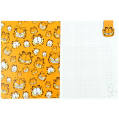 Блокнот з магнітною закладкою Kite Garfield GF26-192, А5, 60 аркушів, клітинка. Фото 3