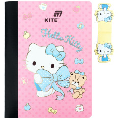 Блокнот з магнітною закладкою Kite Hello Kitty HK26-192-1, А5, 60 аркушів, клітинка. Фото 2