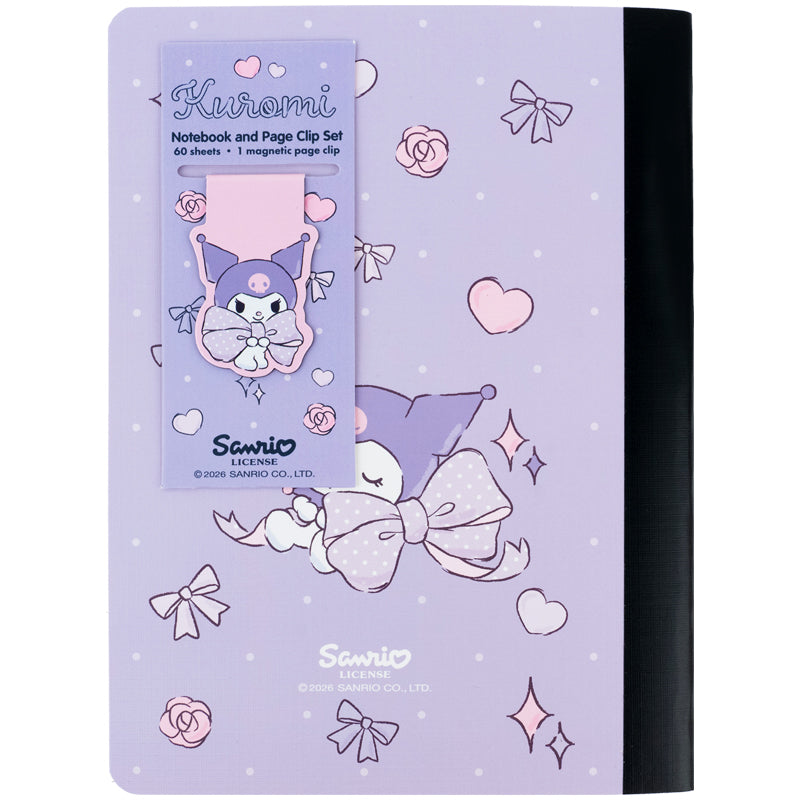Блокнот з магнітною закладкою Kite Kuromi HK26-192-2, А5, 60 аркушів, клітинка. Фото 4