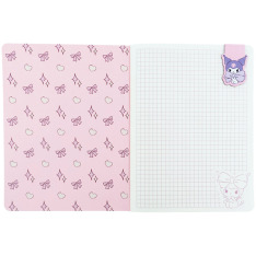 Блокнот з магнітною закладкою Kite Kuromi HK26-192-2, А5, 60 аркушів, клітинка. Фото 3