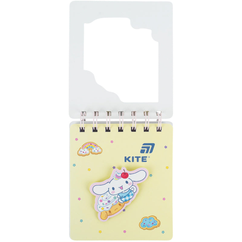 Блокнот на спіралі Kite Cinnamoroll CR26-276, 80 аркушів, клітинка. Фото 2