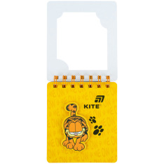 Блокнот на спіралі Kite Garfield GF26-276, 80 аркушів, клітинка. Фото 2