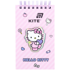 Блокнот на спіралі Kite Hello Kitty HK26-279-1, 80 аркушів, лінія