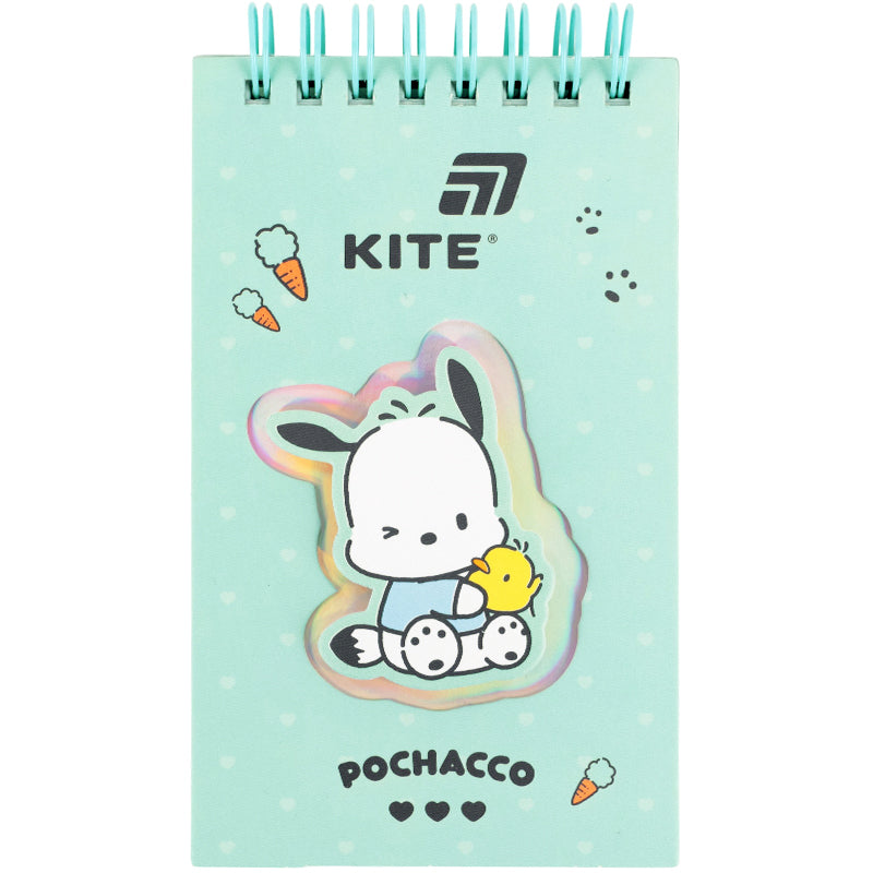 Блокнот на спіралі Kite Pochacco PC26-279, 80 аркушів, лінія