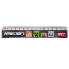 Лінійка Yes Minecraft 15 см 370691. Фото 2