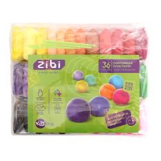Пластилін повітряний для ліплення ZiBi KIDS Line 36 шт ZB.6298