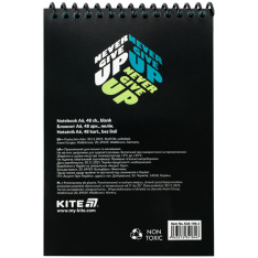 Блокнот на спіралі Kite Next Level K26-196-2, А6, 48 аркушів, нелінований. Фото 4