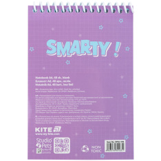 Блокнот на спіралі Kite Studio Pets SP26-196, А6, 48 аркушів, нелінований. Фото 4
