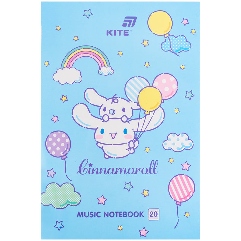 Зошит для нот Kite Cinnamoroll CR26-404, A4, 20 аркушів
