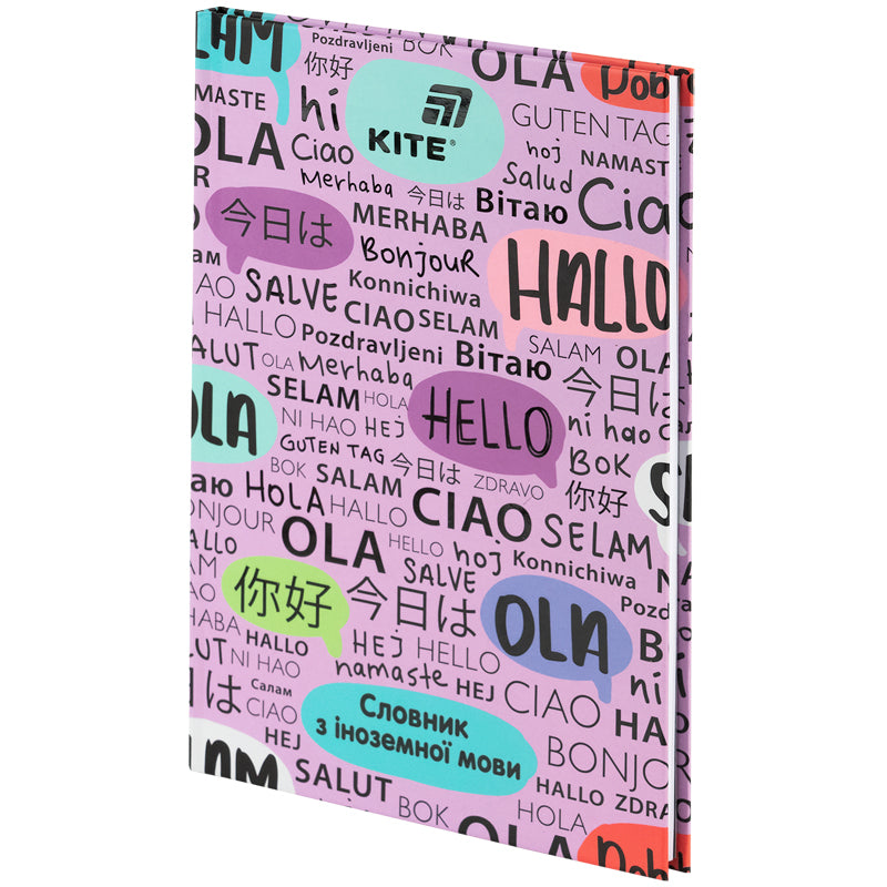 Словник для запису іноземних слів Kite Hello, 60 аркушів. Фото 2
