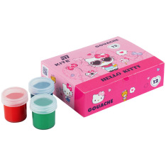 Фарби гуашеві Kite Hello Kitty HK26-063, 12 кольорів. Фото 2