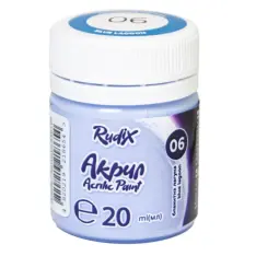 Акрил RUDIX матовий Блакитна лагуна 20 мл 850106