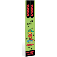 Ручка гелева пиши-стирай Kite Garfield GF26-069, синя, 2 шт. у пеналі
