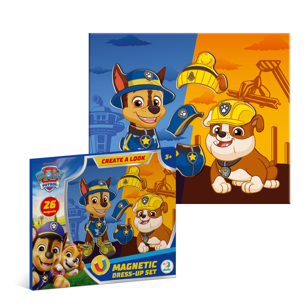 Магнітна гра одягалка Dodo - Paw Patrol. Гонщик і Кремез 200698. Фото 2