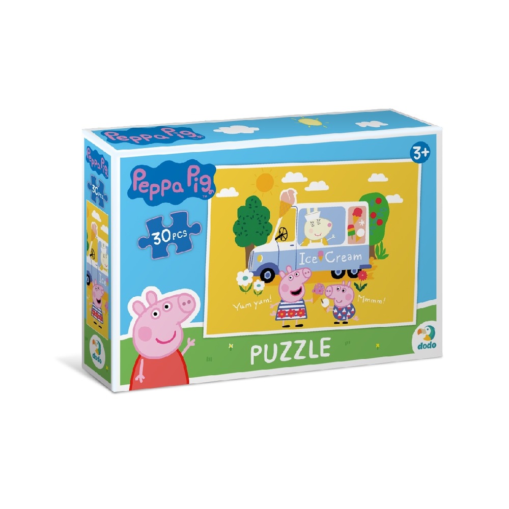 Пазл DoDo 30 елементів - Peppa Pig. Улюблене морозиво Свинки Пеппи 200300