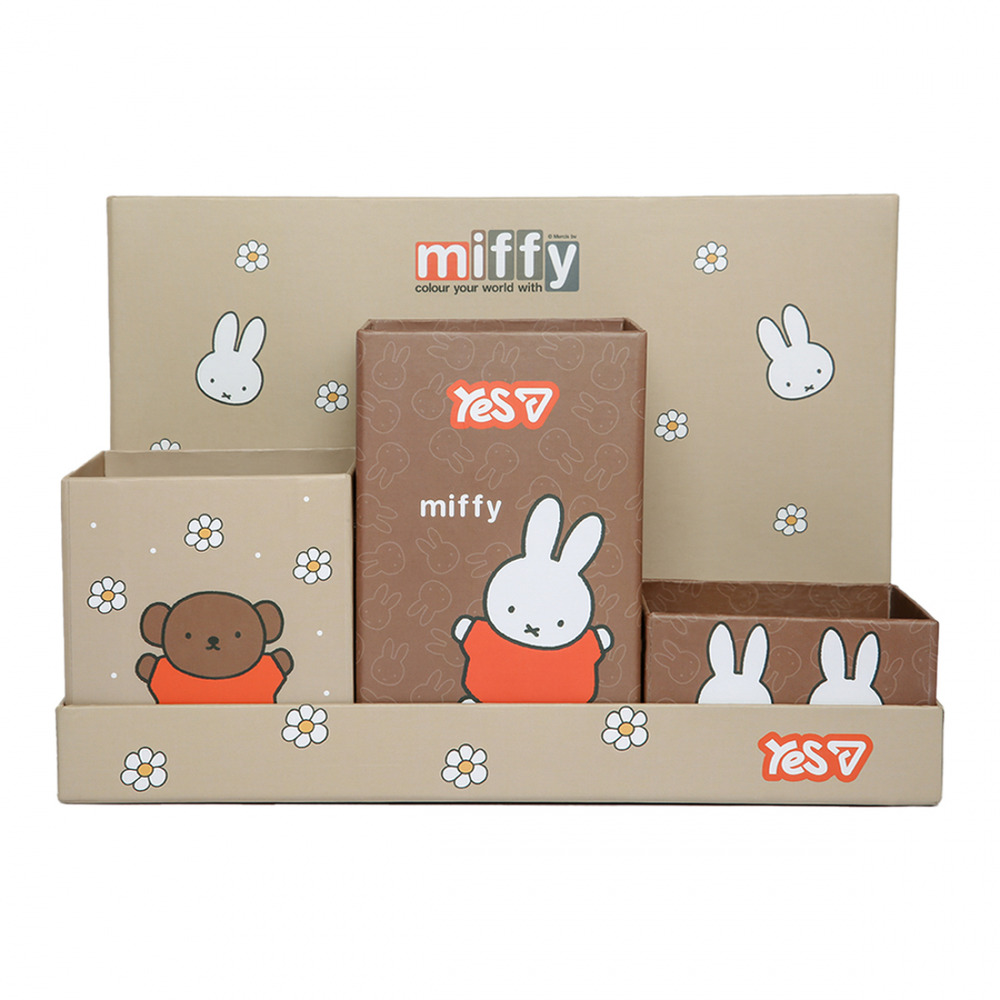 Набір органайзерів настільних Yes Miffy 5 предметів картон 708870