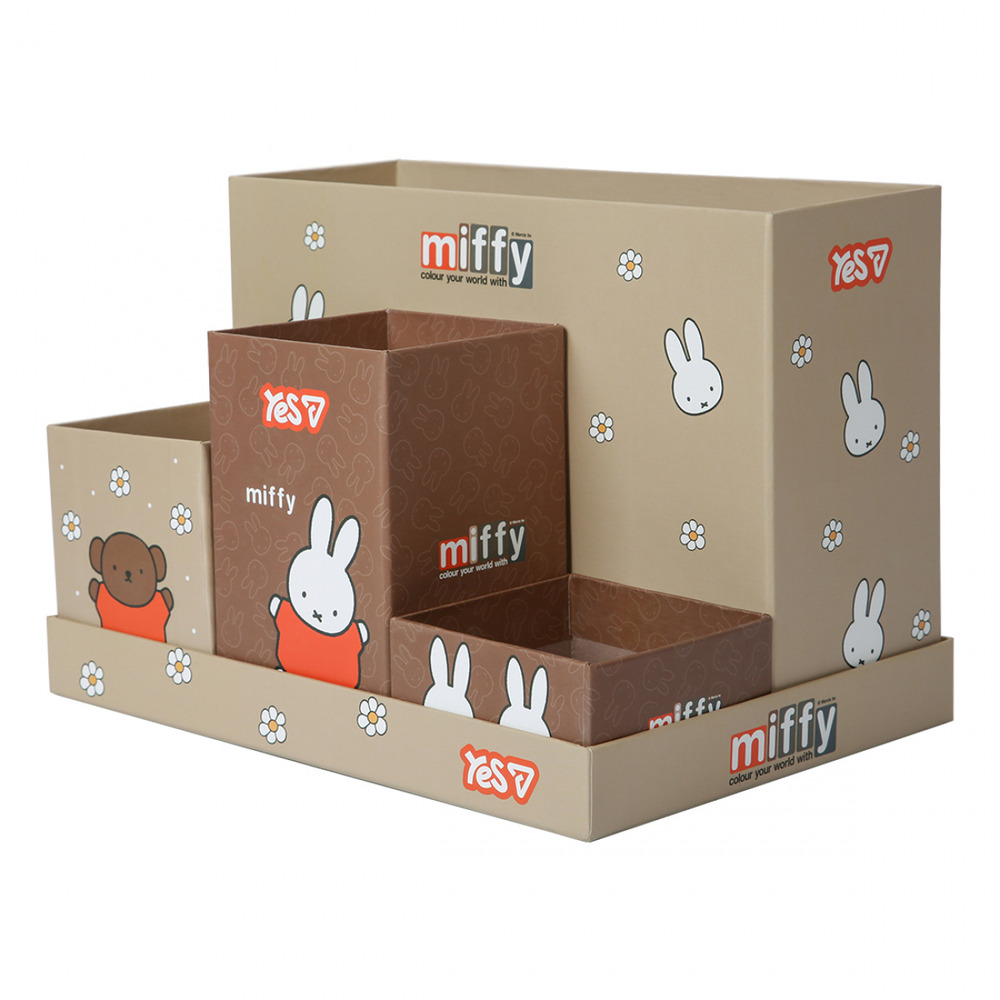 Набір органайзерів настільних Yes Miffy 5 предметів картон 708870. Фото 2